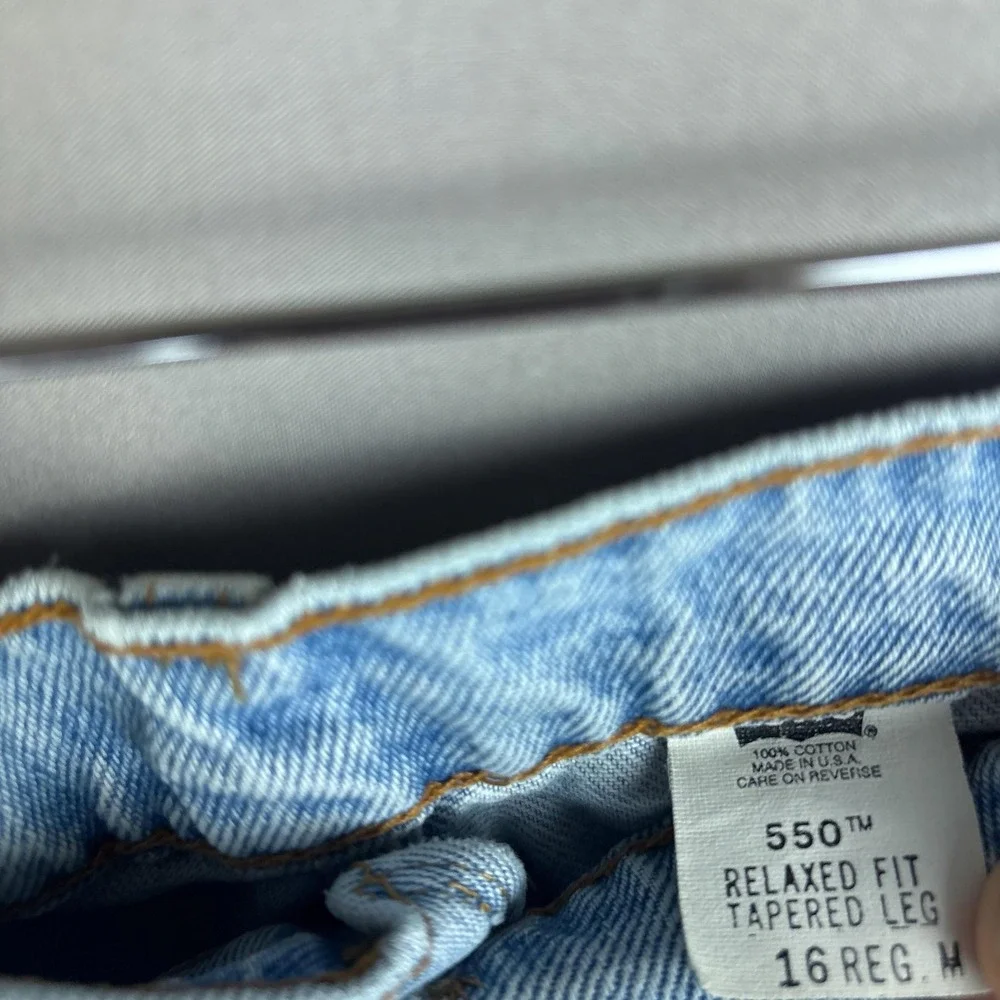 Levis frayed cut